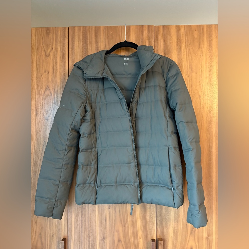 Uniqlo Green Packable Puffer Jacket